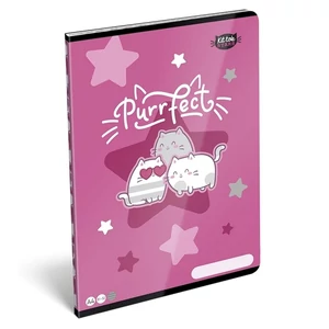 Füzet A4 vonalas Lizzy 26 Kittok Stars Purrfect Vonalas 32 Lap 