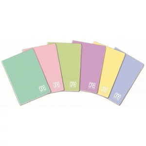 Füzet A5 Blasetti kockás 80g 42 lapos One Color Pastel 6773