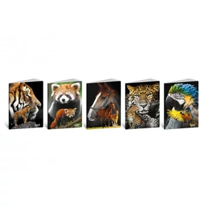 Füzet A5 Blasetti vonalas 80g 40 lapos Animal 8440