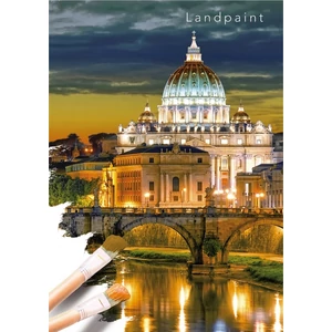 Füzet A5 Landpaint 601642l 80gr kockás Blasetti