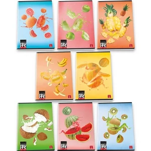 Füzet A/5 Pigna Fruits 42 lapos kockás 
