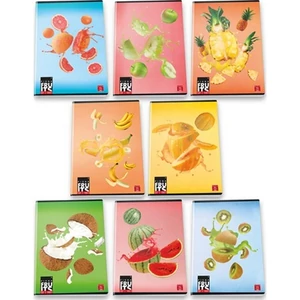 Füzet A/5 Pigna Fruits 42 lapos sima