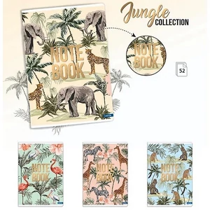 Füzet A/5 vonalas Jungle  52lap 