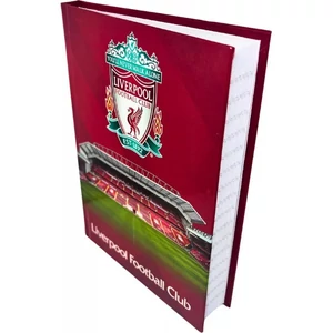Füzet A6 vonalas 100lap, 80g, Liverpool keménykötésű 63416