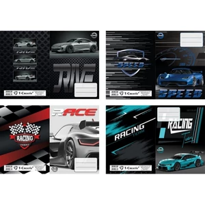 Füzetborító A5 Cars T-Creativ, vegyes minták