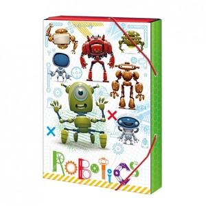 Füzetbox A/4 Argus Robotok 1231-0327