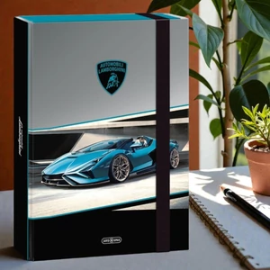 Ars Una A4 Füzetbox 24' Lamborghini autó 50853366 prémium minőség