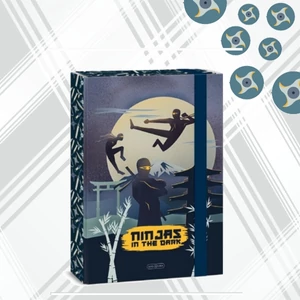 Füzetbox A4 Ars Una 25' Ninjas in the dark 50854578 50854578