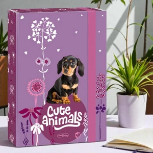 Ars Una A4 Füzetbox 22' Cute Animals puppy TACSKÓ 50853694 prémium minőség
