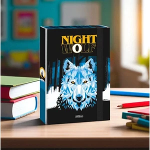 Füzetbox A4 Ars Una Nightwolf Farkas (5257) 23 50852574 prémium minőség