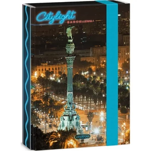 Ars Una A5 Füzetbox 24' City light-Barcelona 50864416 prémium minőség