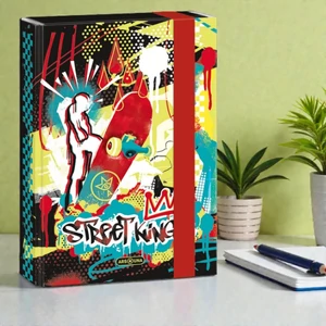 Ars Una A5 Füzetbox 24' Street Kings gördeszka 50863570 prémium minőség