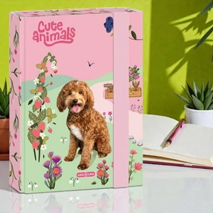 Ars Una A5 Füzetbox 25' Cute Animals Doggie 50864584 prémium minőség