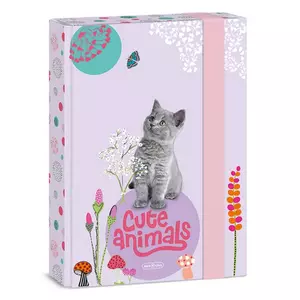 Füzetbox A5 Ars Una Cute Animals-kitten (5368) 24 cica 50863686 prémium