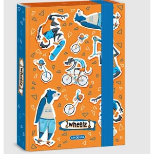 Füzetbox A5 Ars Una Box Wheelz (5262) 23 50862627 prémium