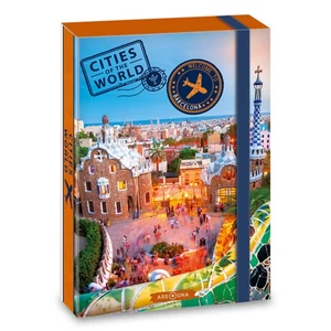 Ars Una A5 Füzetbox 22' Cities-Barcelona 50862382 prémium minőség