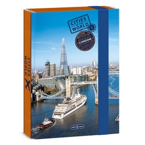 Ars Una A5 Füzetbox 23' Cities-London 50863358 prémium minőség