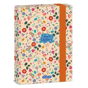 Füzetbox A5 Ars Una Flower Power (5260) 23 50862603 prémium