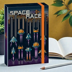 Ars Una A5 Füzetbox 22' Space Race 50861439 prémium minőség