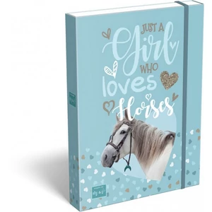 Füzetbox A5 Lizzy Mici Just A Girl Who Loves Horses Lizzy kollekció