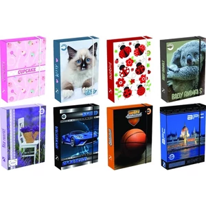 FüzetboxA/5 T-Creativ Kemény karton (1200 g-os) alapanyag nem választható vegyes mintával