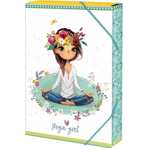 Füzetbox A/5 Yoga Girl