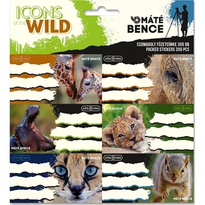 Füzetcímke Ars Una 3X6db 25' Icons Of The Wild (5492) 25 53834928