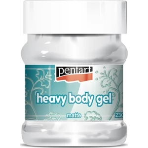 Gélpaszta sűrű matt 230ml Pentart opálos