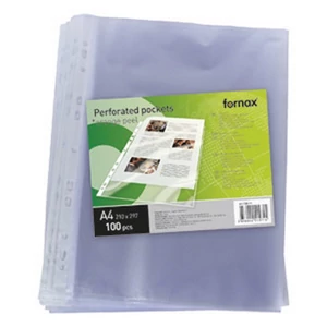 Genotherm fűzős A4 40micron C narancsos felületű, 100db/csomag Fornax
