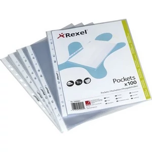 Genotherm lefűzhető A4 Rexel 80 mikron, narancsos felület átlátszó