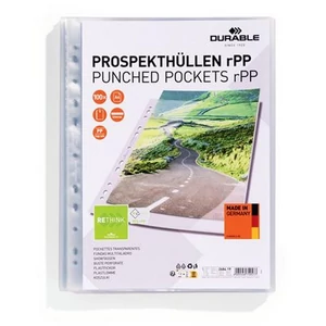 Genotherm lefűzhető PP A4 80 mikron DURABLE rPP