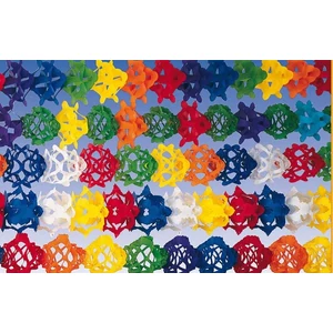 Party girland 14-17x4m mintás, színes Reithmüller R1845