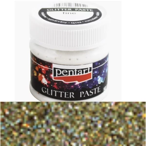 Glitterpaszta 50ml Pentart finom arany