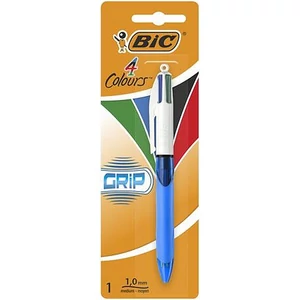 Golyóstol 0,32mm nyomógombos négyszínű BIC 4 Colours Grip Origina