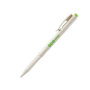Golyóstoll 0,25mm Flexoffice nyomógombos,FO-09 Eco Style, kék