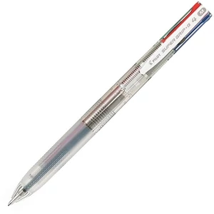 Golyóstoll 0,27mm Pilot nyomógombos, áttetsző Super Grip G, négyszínű
