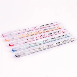 Golyóstoll 0,3mm Flexoffice kupakos, Biboni, kék