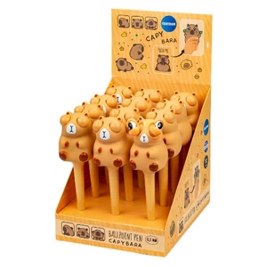 Golyóstoll Capybara figurával 0,7mm kék 80435