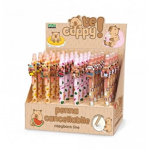 Golyóstoll Lebez radírozható BeCapybara 0,25mm kék radírozható flexi 82194