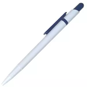 Toll nyomógombos C ICU-426 fehér színű műanyag tolltest