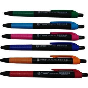 Golyóstoll Vision Enjoy Writing 0.7mm különböző színű tolltest Vision 7007