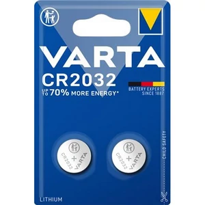 Elem CR2032 gombelem 2db/csomag lithium 3V Varta
