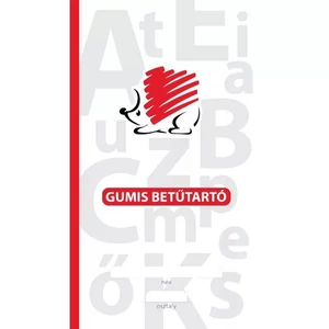 Gumis betűtartó Süni  iskolaszezonos termék