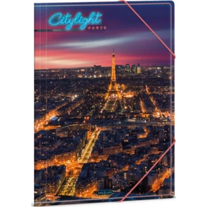Gumis mappa A4 Ars Una 24' City light-Paris (5439) 50214396