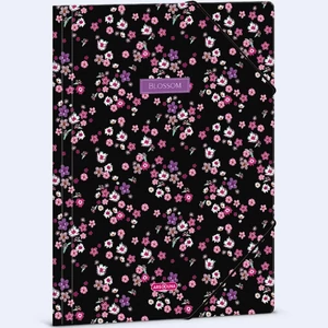Gumis mappa A4 Ars una 24' Pearl Blossom black (5377) 50213771