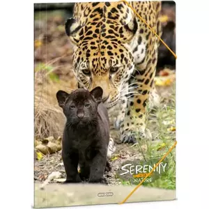 Gumis mappa A4 Ars Una 24' Serenity-jaguar (5334) Prémium minőség