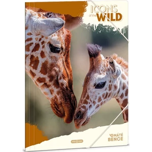 Gumis Mappa A4 Ars Una 25 Icons Of The Wild-Giraffes (5505) 25 50215058