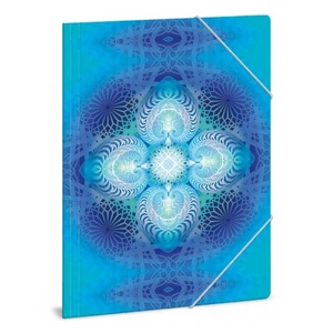 Gumis mappa A4 Ars Una Mandala Blue Hope (5221) 50212217 prémium
