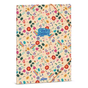 Gumis mappa A4 Ars Una Flower Power (5260) 23 50212606 prémium