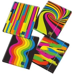 Gumis mappa A4 Blasetti One Color  Black